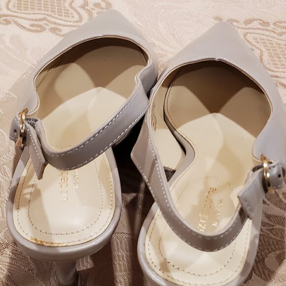 Liz Claiborne slingback pointed toe kitten heel pumps US size 9.5 - Picture 3 of 5
